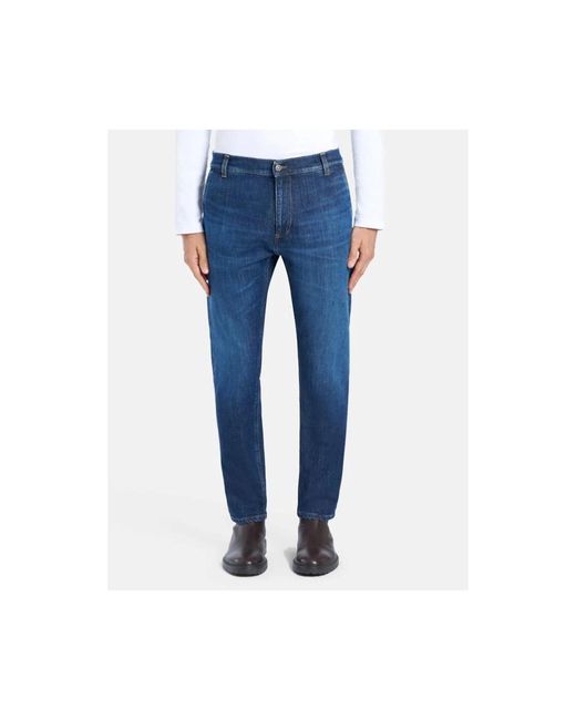 Dondup Blue Loose-Fit Jeans for men