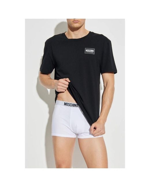 Moschino Black T-Shirts for men
