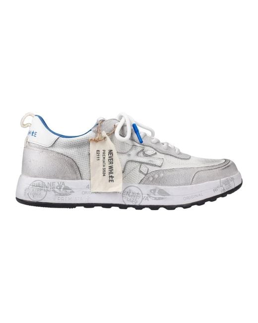 Premiata White Sneakers for men