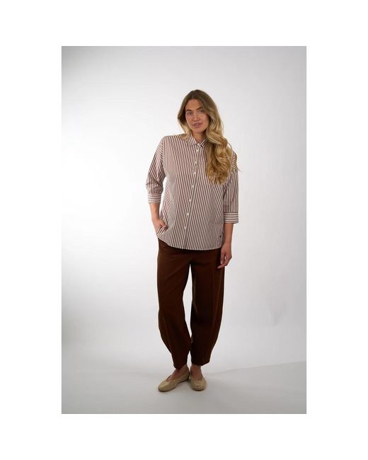 Max Mara Blouse in het Brown