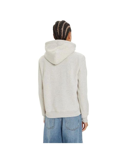 Calvin Klein Gray Grauer Baumwollpullover Mit Monologo Regular