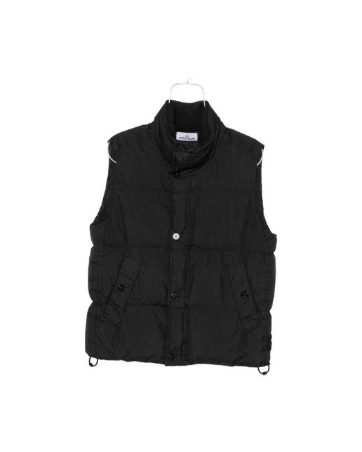 Stone Island Black Waistcoats for men