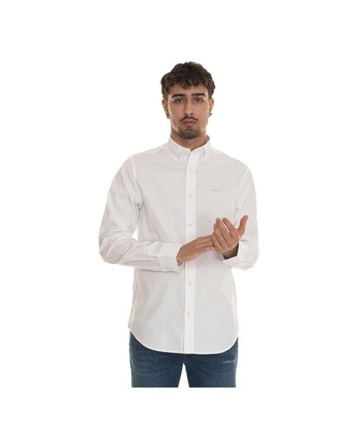 Gant White Casual Shirts for men