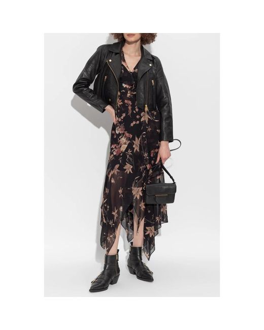 AllSaints Midi Dresses in het Black