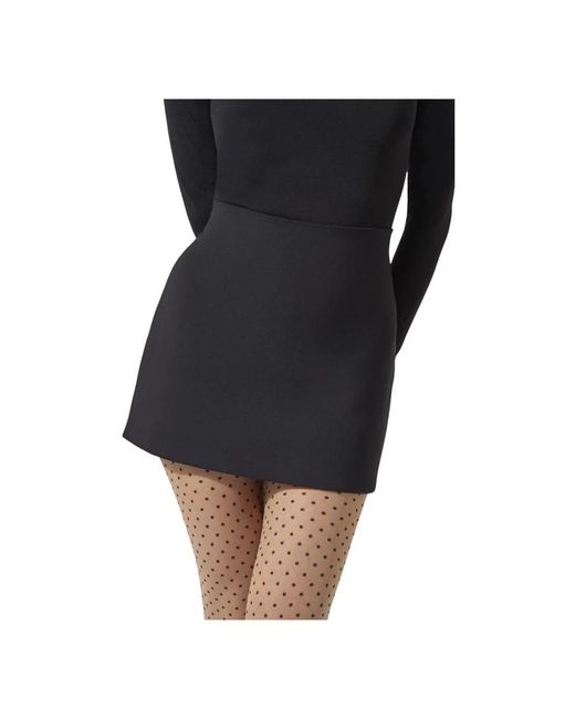 Wolford Black Short Skirts