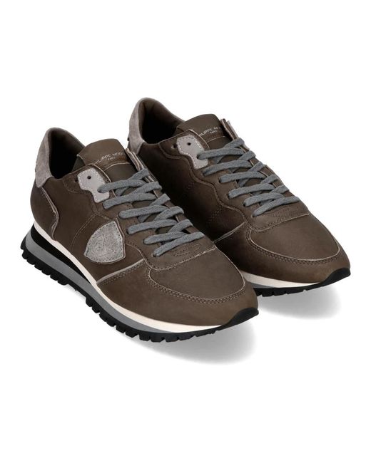 Philippe Model Gray Sneakers for men