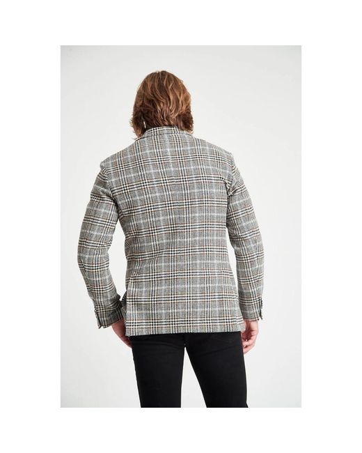 L.b.m. 1911 Gray Blazers for men
