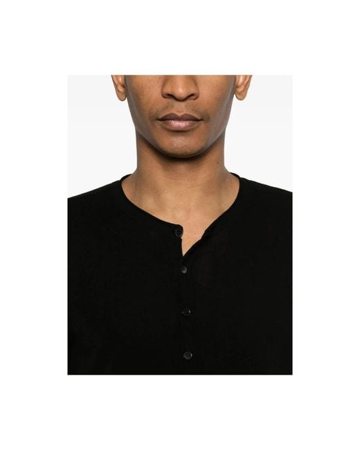 Roberto Collina Black T-Shirts for men