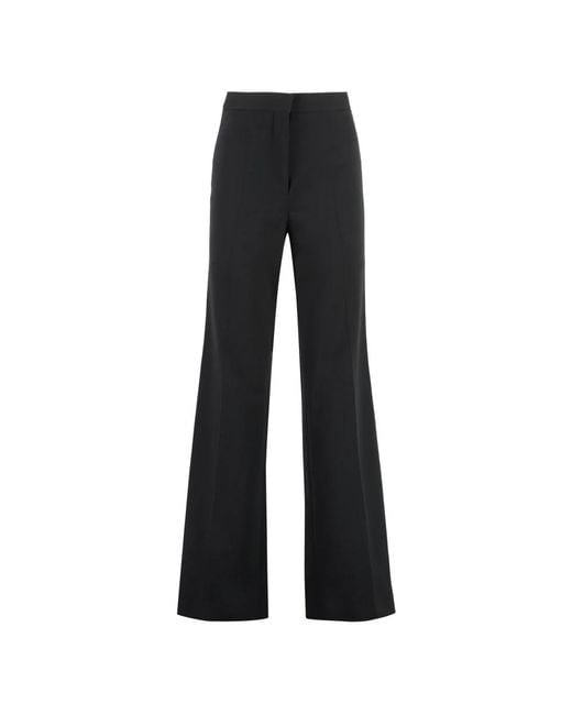 Stella McCartney Wide Trousers in het Black