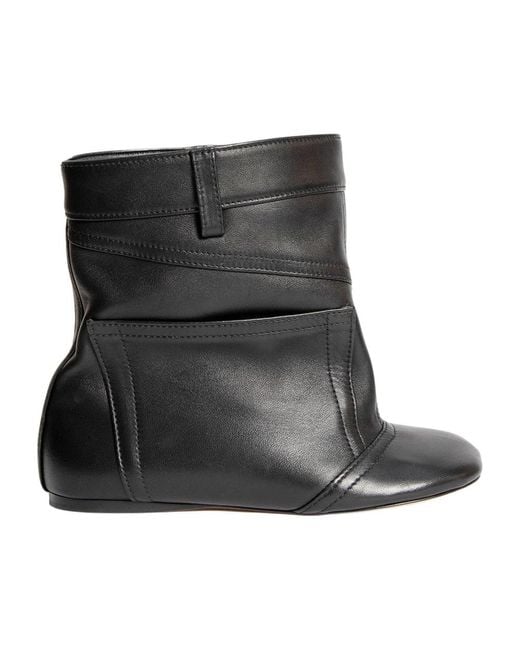 Shoes > boots > ankle boots Loewe en coloris Black