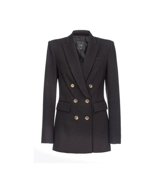 Pinko Blazers in Black | Lyst
