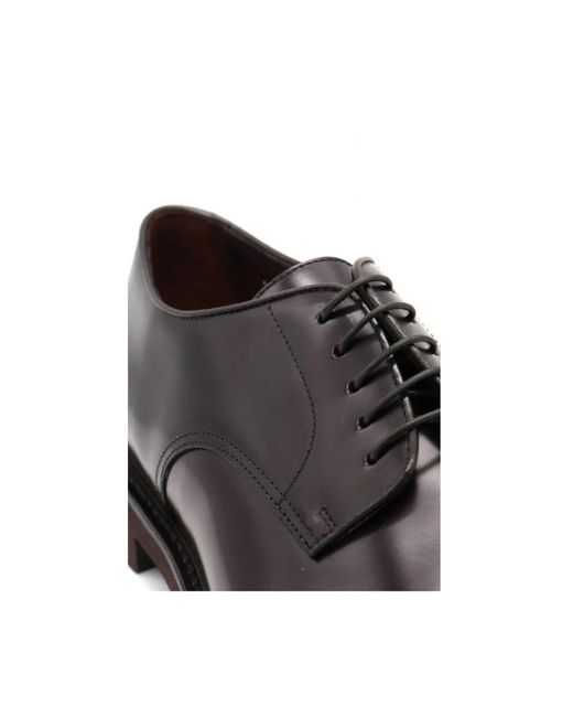 Doucal's Brogue Shoe in Black für Herren