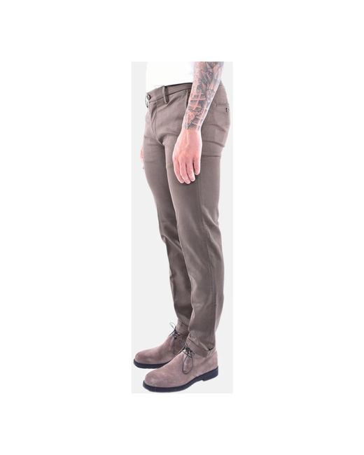 Re-hash Gray Slim-Fit Trousers for men