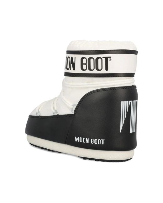Moon Boot White Winter Boots