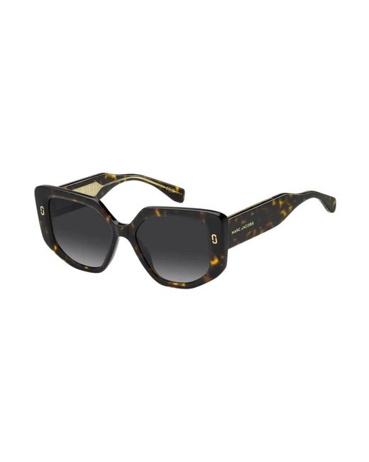 Marc Jacobs Black Authentische Stilvolle Sonnenbrille Premium Qualität