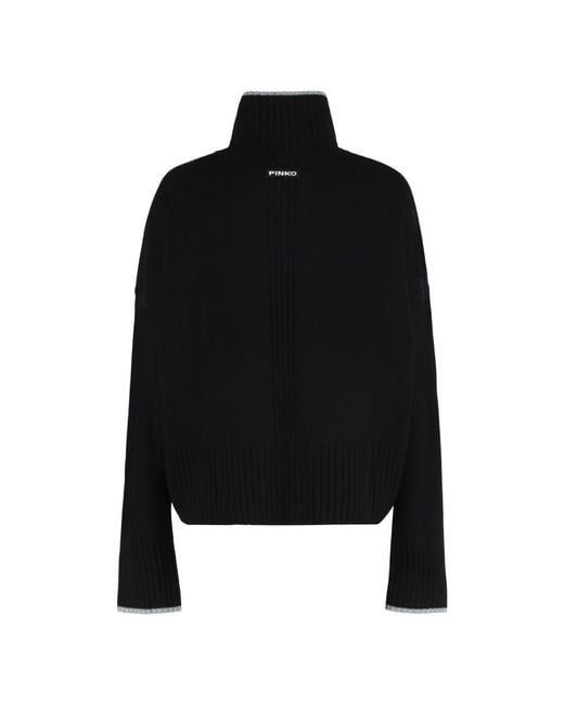 Pinko Black Turtlenecks