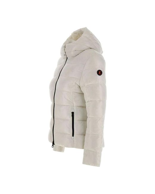 Save The Duck Gray Winter Jackets