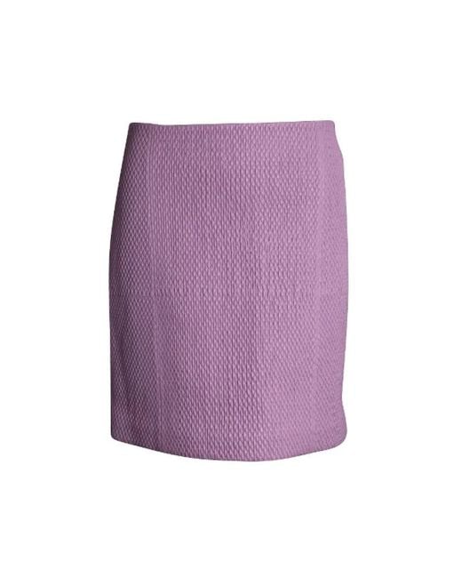 Bottega Veneta Purple Short Skirts
