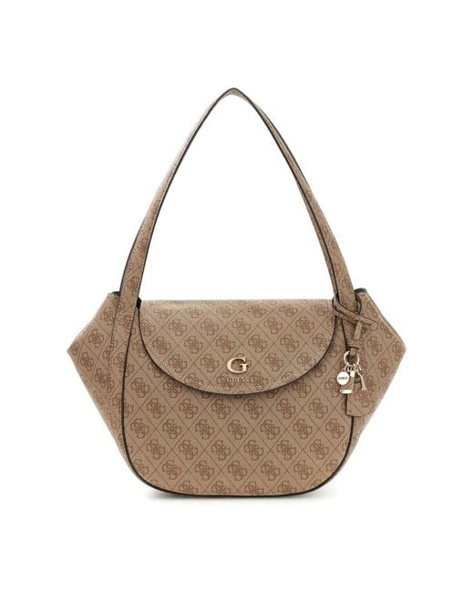 Guess Brown Shoulder Bags