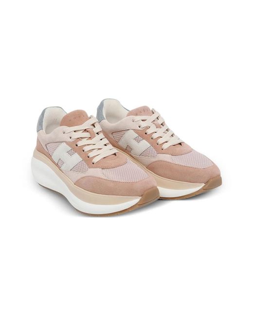 Hogan Pink Sneakers
