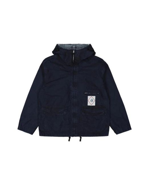 C P Company Blue Light Jackets for men
