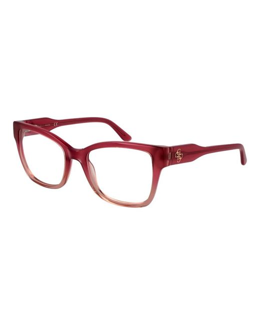 Guess Red Glasses Frame