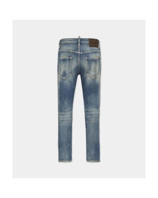 DSquared² Blue Slim Fit Jeans for men