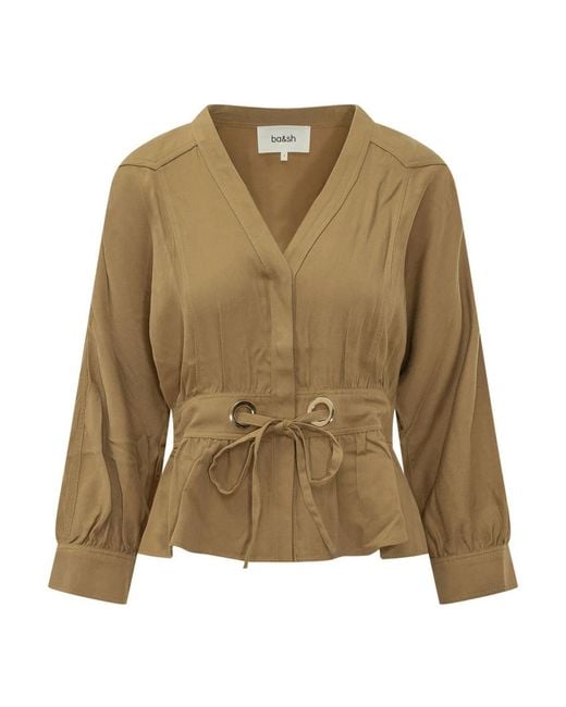 Ba&sh Green Blouses