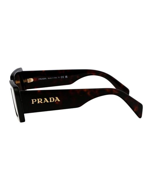 Prada Black Stylische sonnenbrille mit a07s design