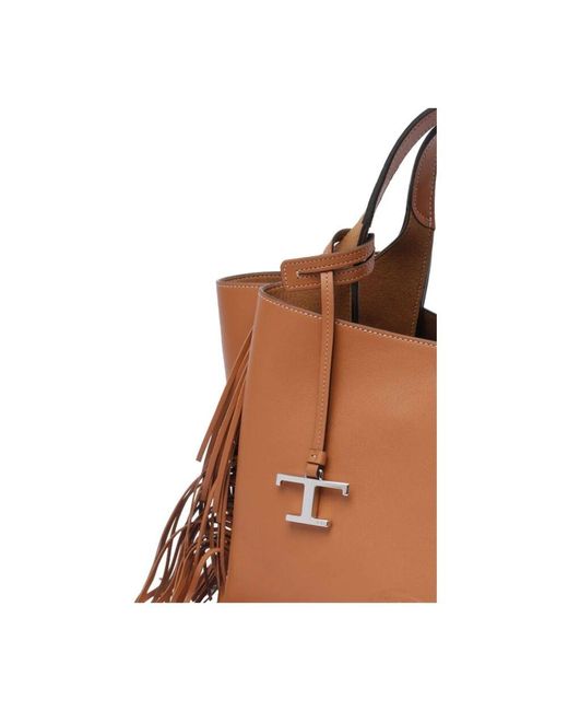 Tod's Brown Braune karabinerverschluss umhängetasche,braune karabinerverschluss schultertasche