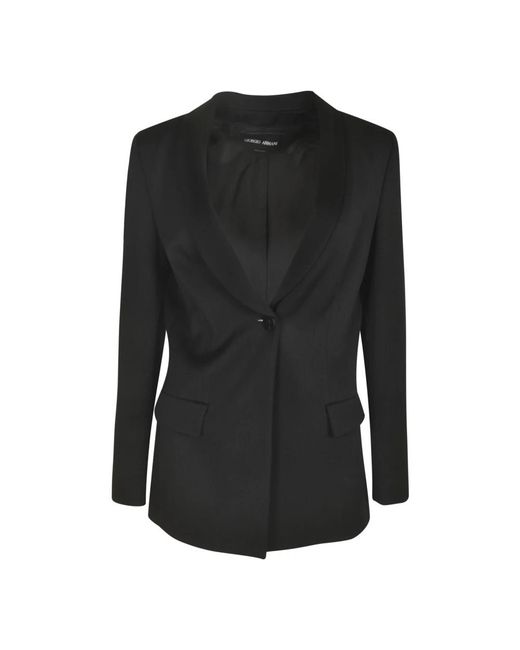 Giorgio Armani Black Blazers