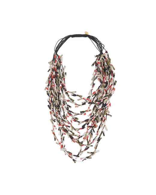 Accessories > jewellery > necklaces Maliparmi en coloris Metallic
