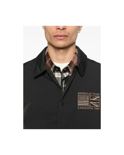 Barbour Black Light Jackets for men