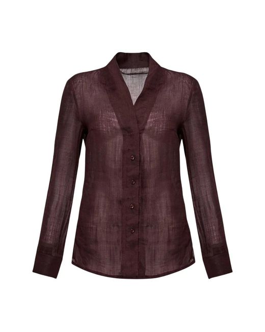 V.sp Iva Shirt in het Purple