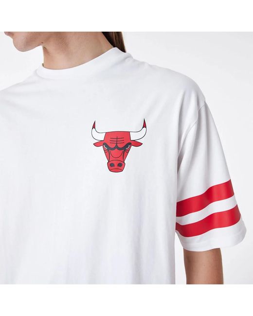 KTZ Chicago bulls nba arch grafik t-shirt in White für Herren