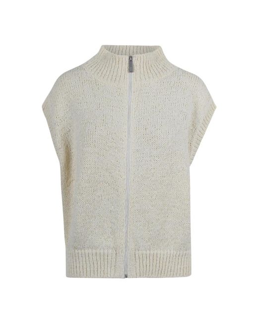 Vests Laminar en coloris Gray