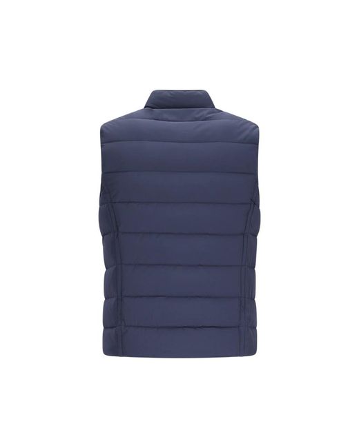 Moorer Strickweste Im Oliver-Stil in Blue für Herren