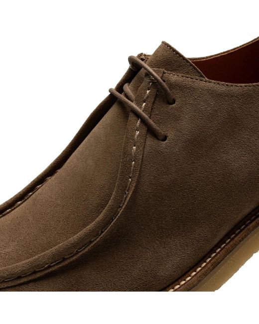 Shoe The Bear Wasserabweisende wildleder wallabee schuhe in Brown für Herren