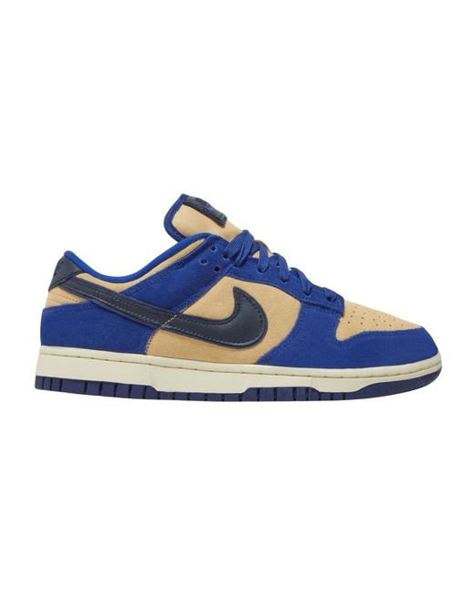 Nike Dunk Low Lx Suede in het Blue
