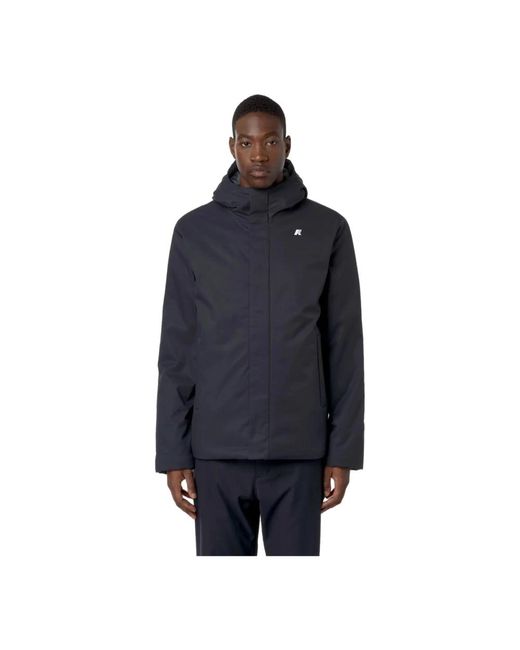 K-Way Blue Rain Jackets for men