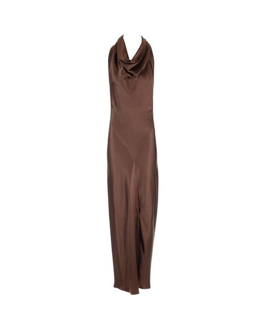 Loewe Brown Maxi Dresses