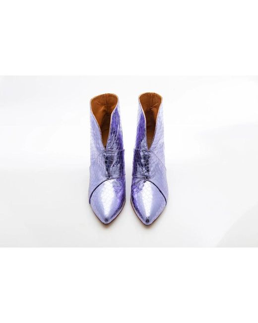 Shoes > boots > heeled boots Toral en coloris Blue