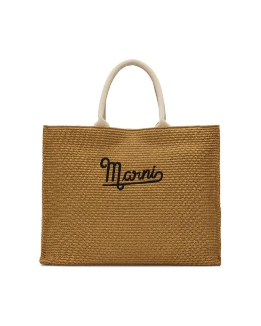Marni Tote Bags in het Natural voor heren