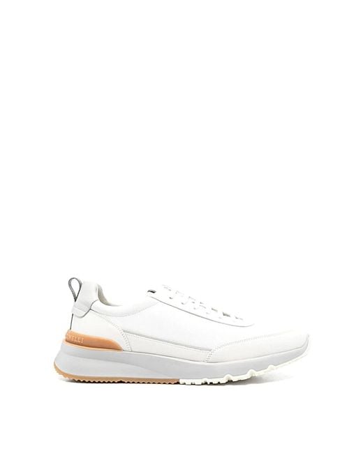 Brunello Cucinelli Lässige Sneakers Für Den Alltag in White für Herren
