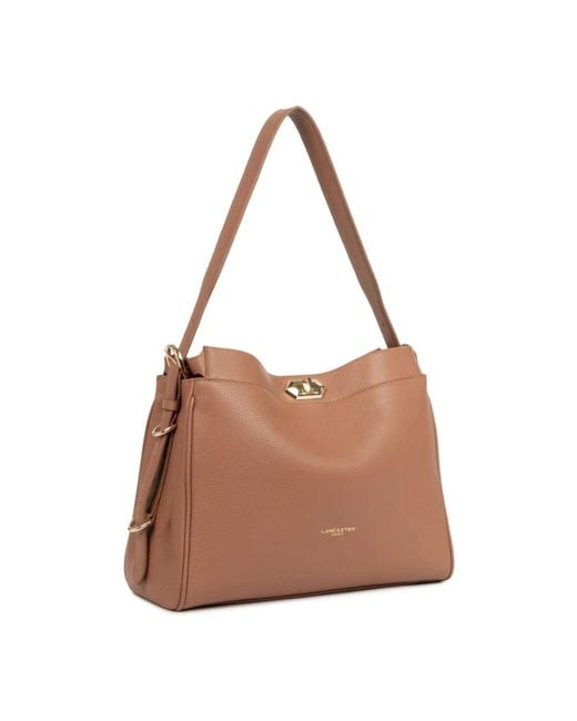 Shoulder Bags Lancaster de color Brown