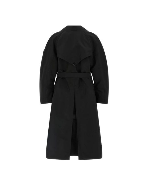 Moncler Black Trench Coats