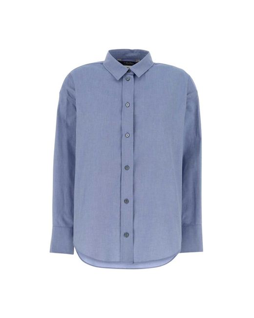 Shirts Max Mara de color Blue