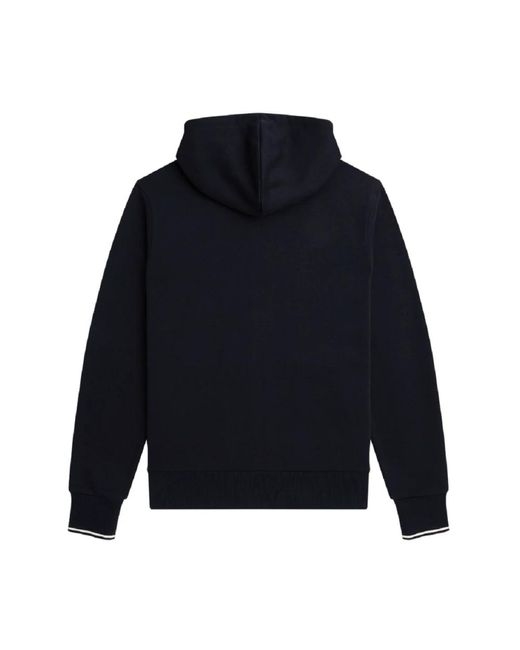 Fred Perry Zip-Throughs in het Blue voor heren