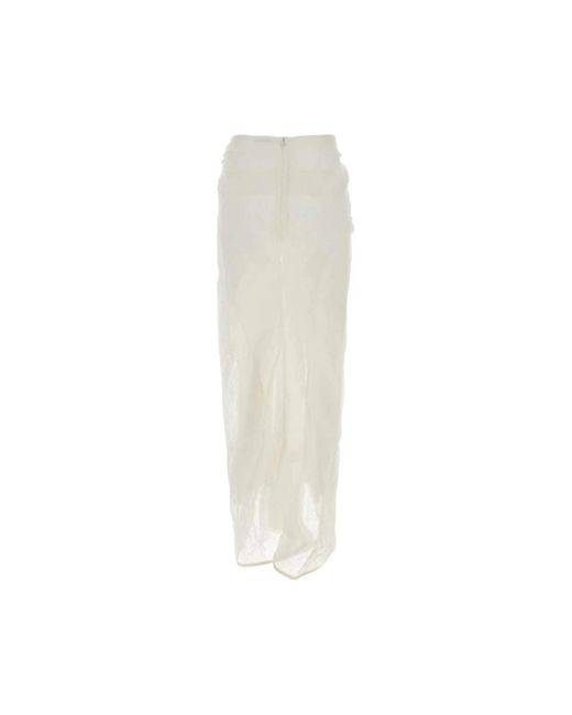 LeKasha White Maxi Skirts