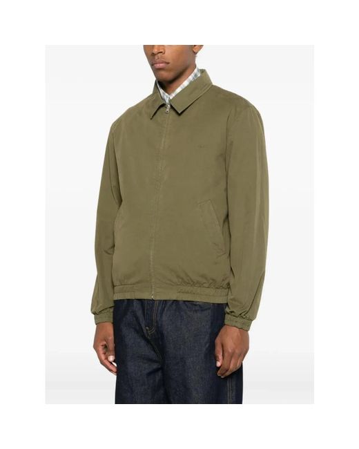A.P.C. Green Bomber Jackets for men